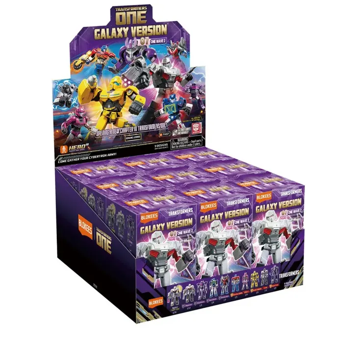 Blokees Transformers Galaxy Version 07 Transformers One Wave 2 Sealed Case of 9